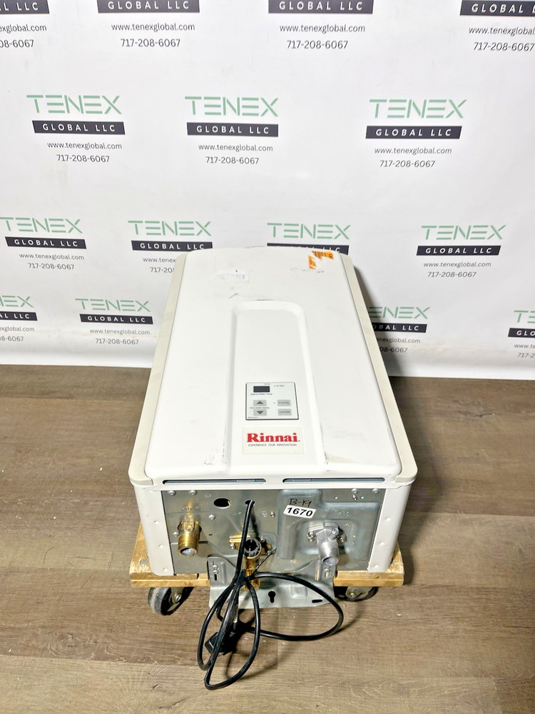 Rinnai V75iN Indoor Tankless Water Heater 180k BTU Natural Gas (B-19 #1670)