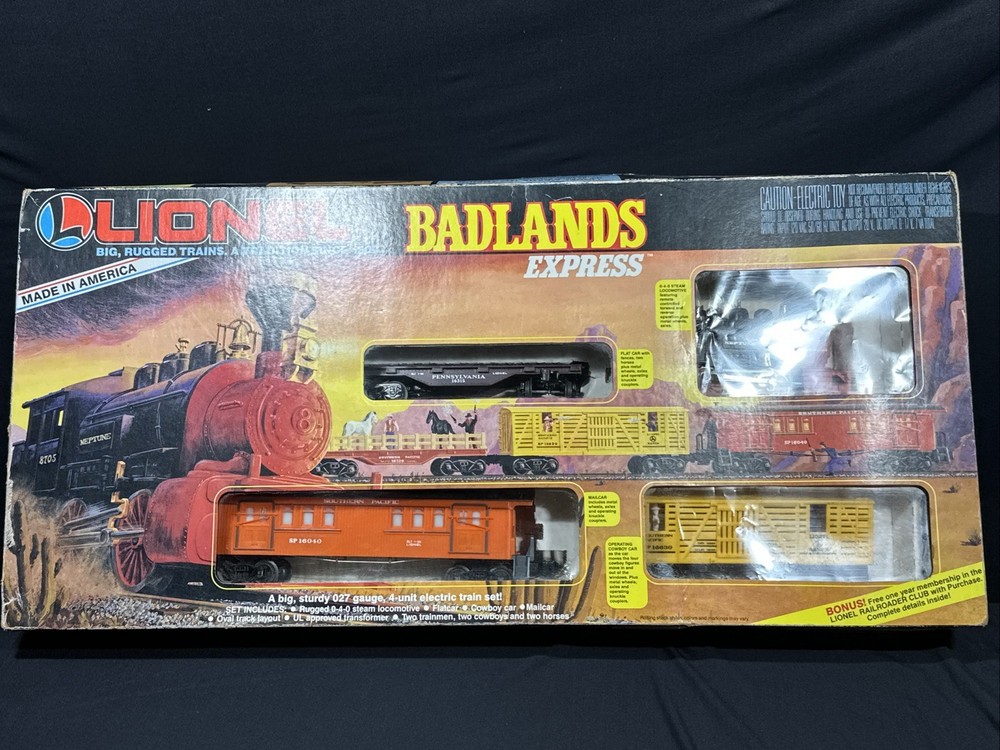 Lionel Train Set 6-11714 1990 Badlands Express