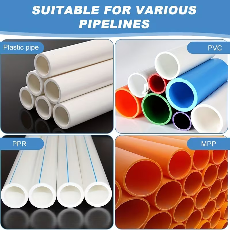 Integrated Internal & External Pipe Threading Tool Steel PVC Pipe Threader Kit