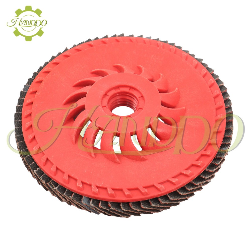 10Pack 4-1/2"×7/8'' T29 40 Grit Ceramic Discs Work with Universal Angle Grinders