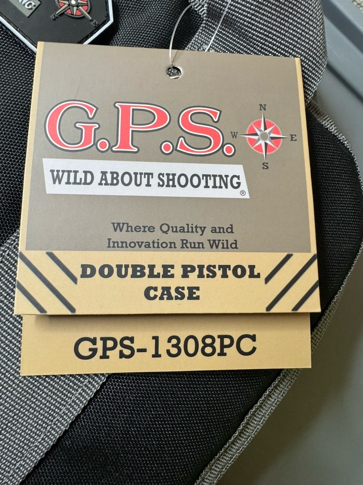 Gps Wild About Shooting Double Pistol Case