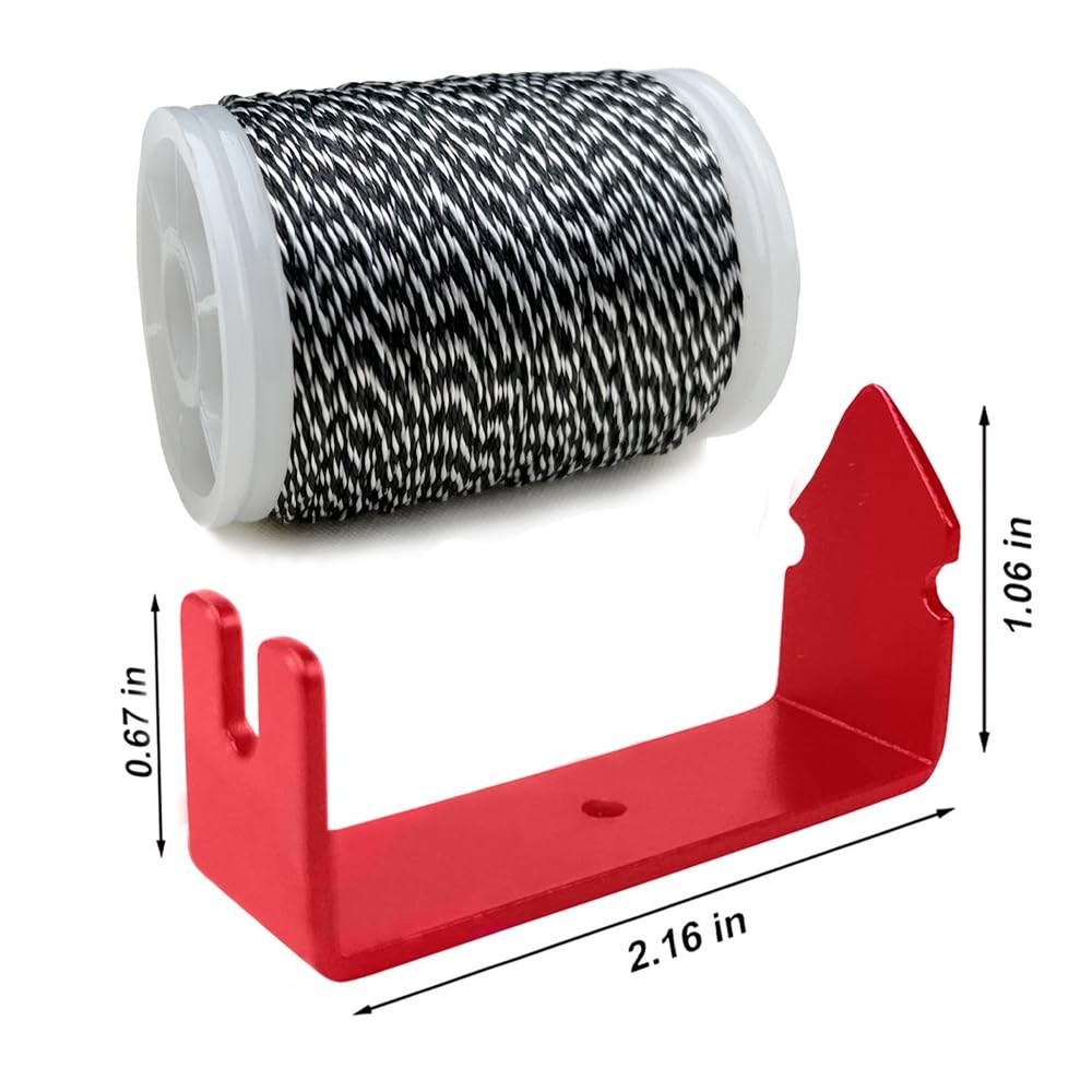 Archery Bow String Separator Tool and Bowstring Serving Thread 131 yard/120m ...
