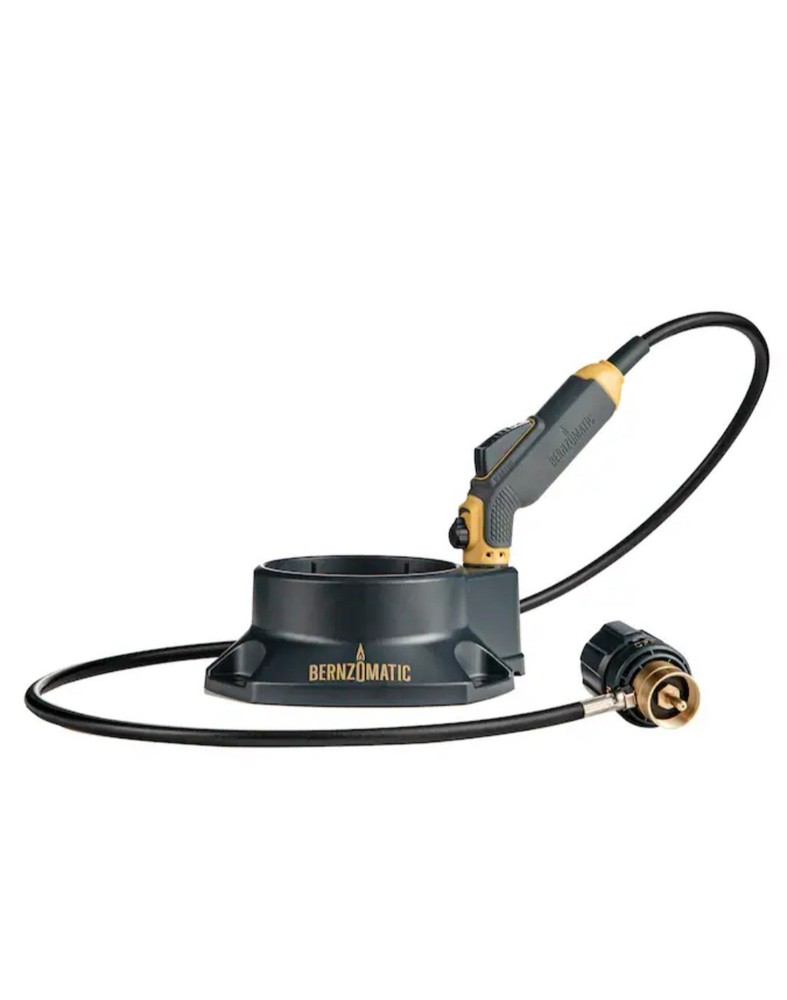 BERNZOMATIC BZ8360T FIREPOINT CREATOR TOOL, ADJUSTABLE HANDLE TORCH & HOSE/STAND