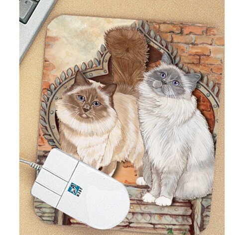 Birman Mouse Pad