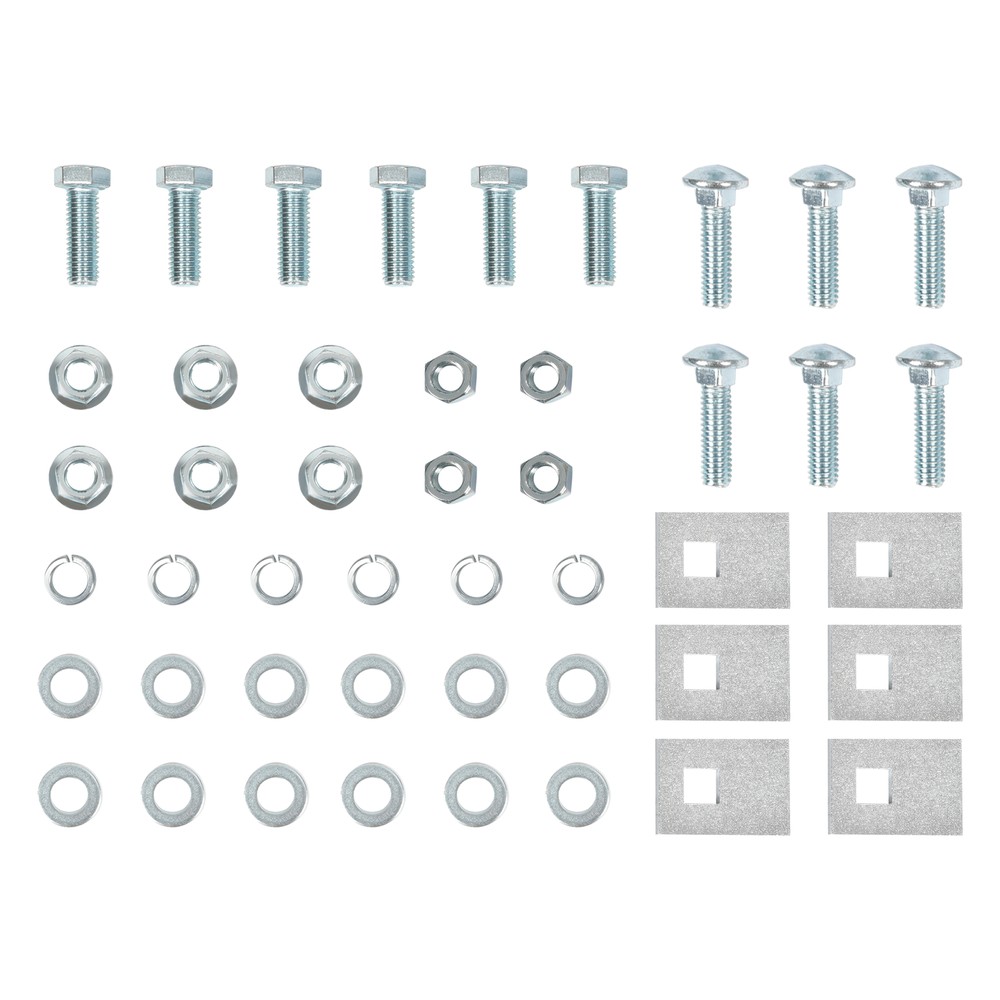 Class 3 Trailer Hitch 2" Receiver Fits Ford E150 E250 E350 2000-2014 13055 Black