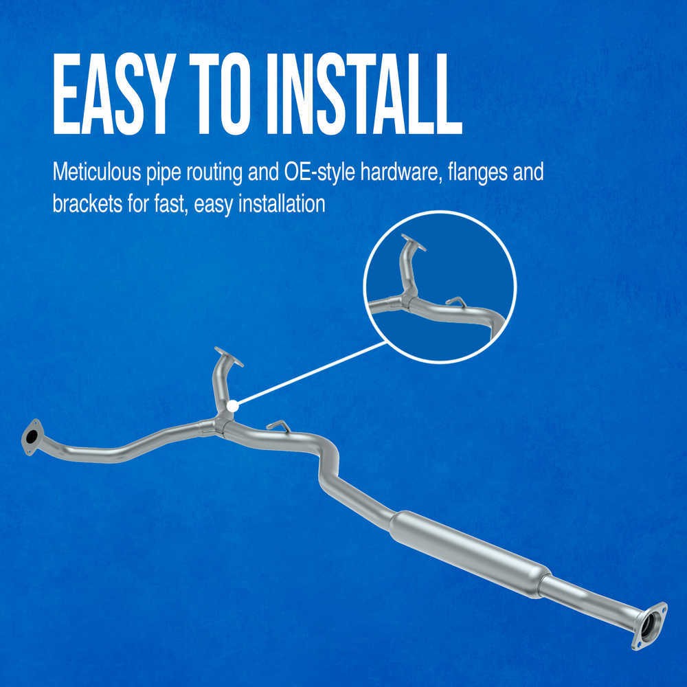 Exhaust Resonator and Pipe Assembly Walker 53937