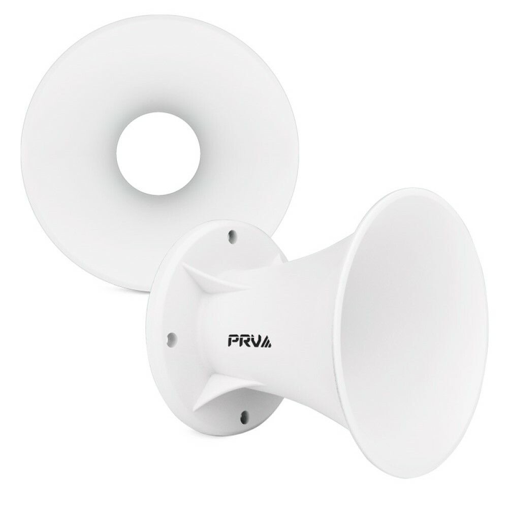 8x PRV Audio WGP14-50PR White 2” Exit Horn Waveguide