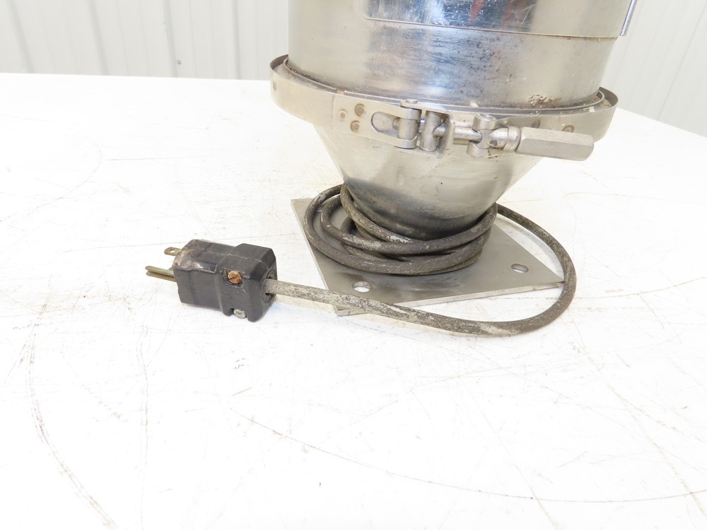 Sterling SSE-2 Stainless Conveying Hopper Loader Turbine Filter Unit 115V