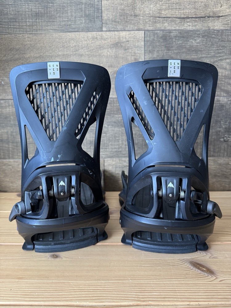 Burton Step On Genesis Reflex Bindings Mens Size Large US 11-13 Black