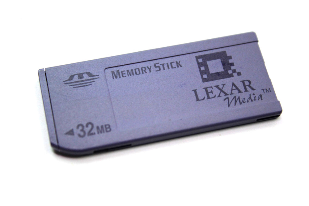 Genuine Lexar 32MB Memory Stick Media for Camcorder/Camera