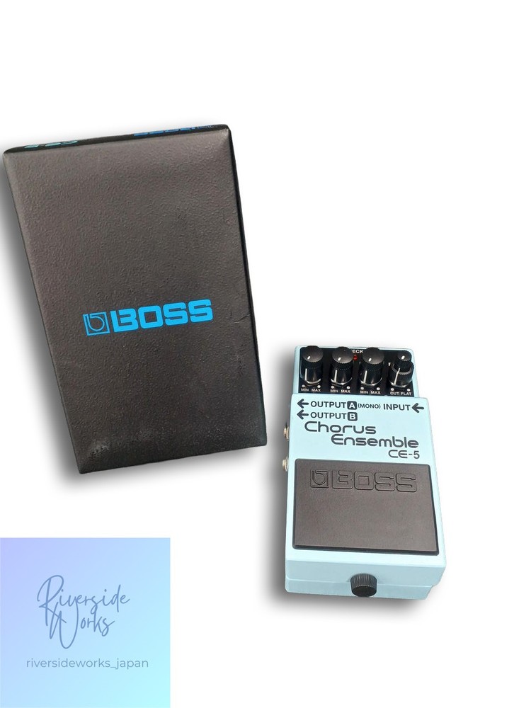 BOSS CE-5 Chorus Ensemble Guitar Effect Pedal Used JP