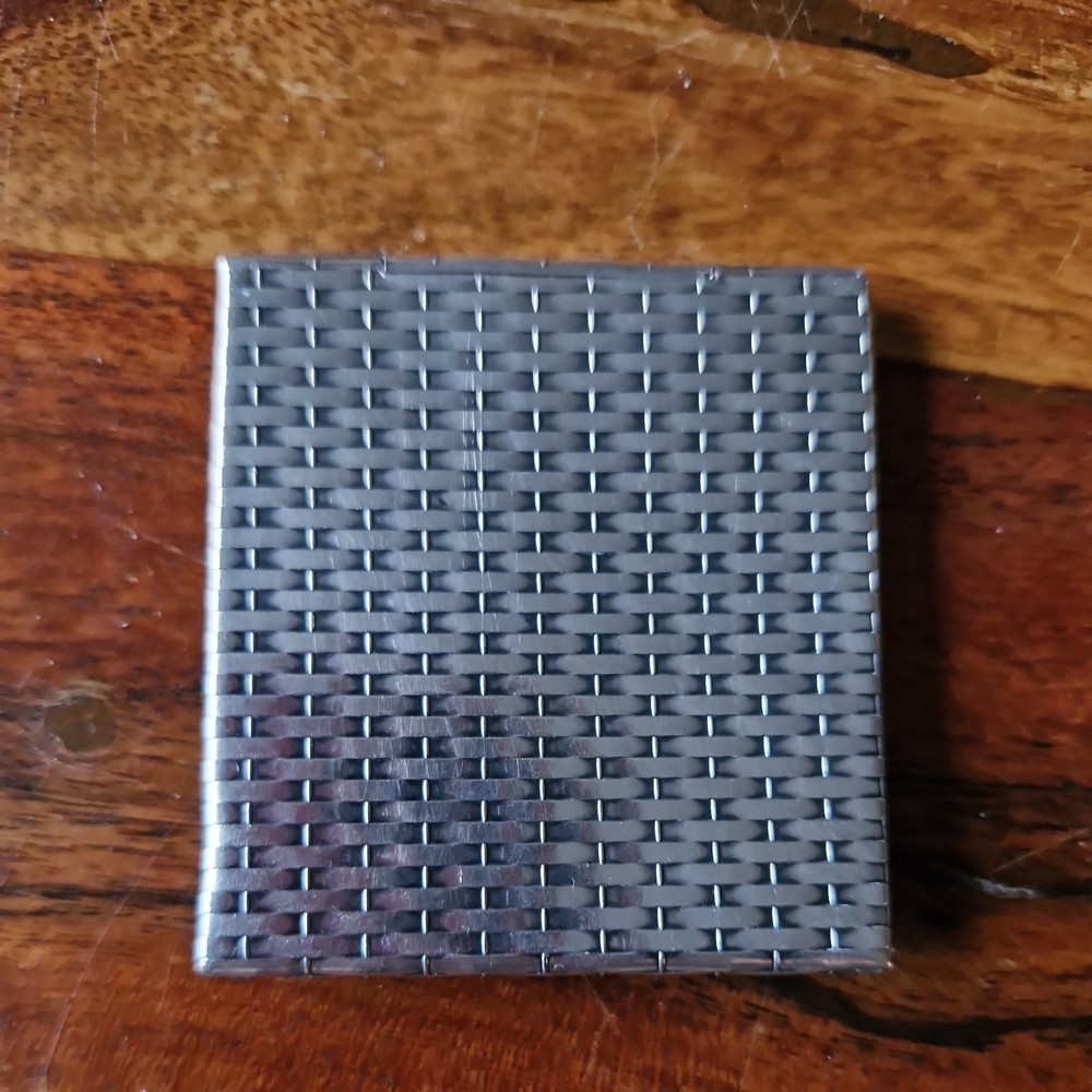 ANTIQUE German Empire Solid silver 800 Match Book vesta case 1909 30.6g