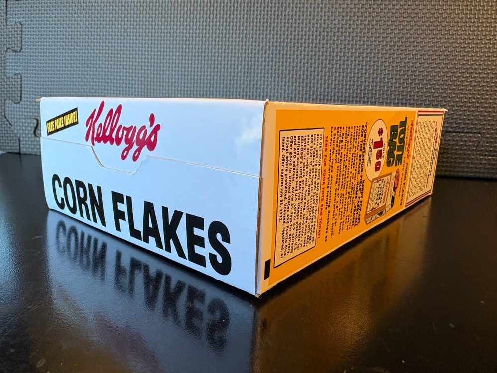 1971 Kellogg's Corn Flakes - Empty custom design display box