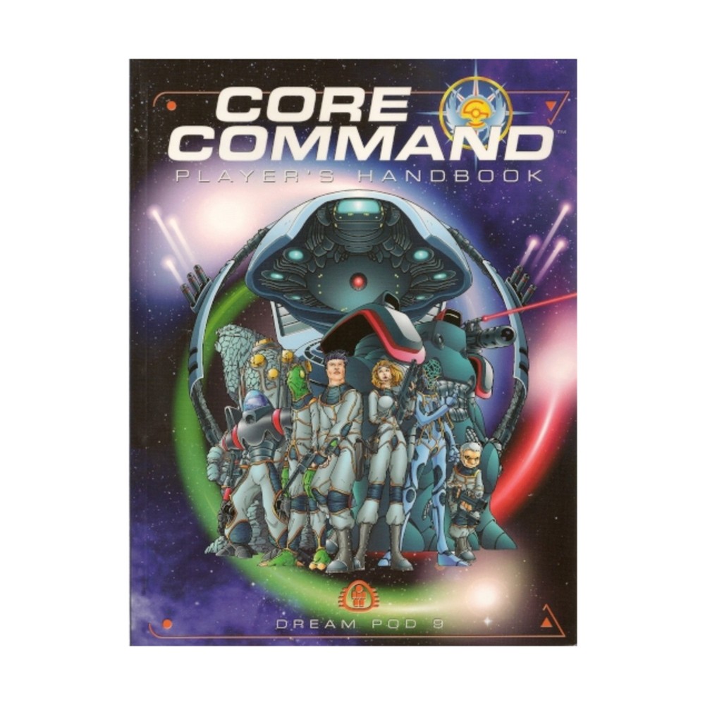 DP9 Sci-Fi RPG Core Command Player's Handbook VG+