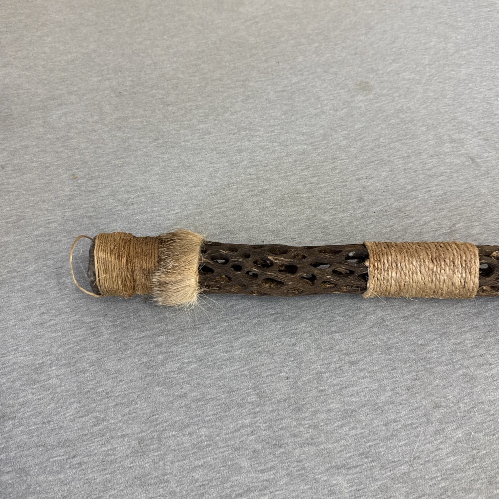 Handcrafted Obsidian, knapped Axe & Spear Viking