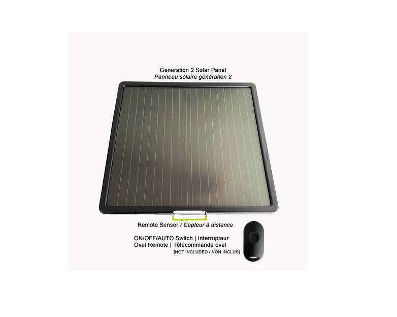 REPLACEMENT REMOTE CONTROL GEN 2 For Sunforce Solar Light Bulb Panel READ AD ❤