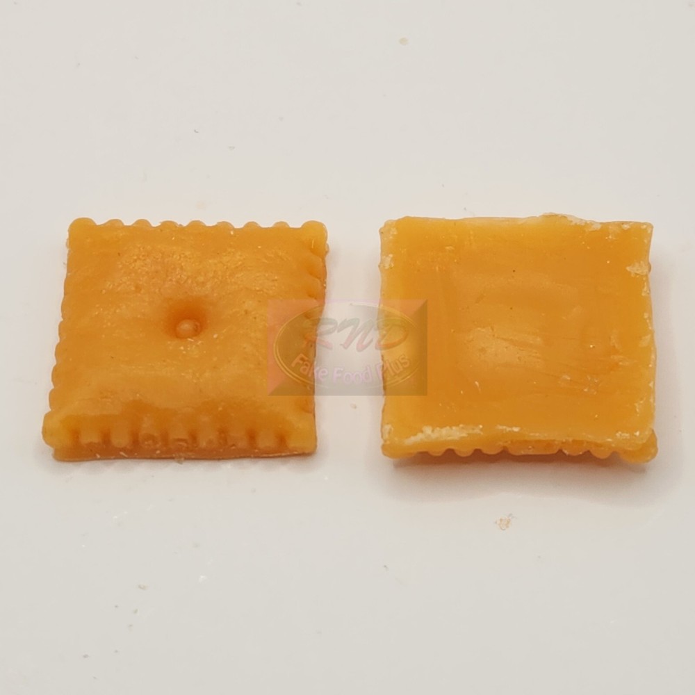 Wax Fake Cheez - it Crackers, Props, Display Crackers, 50 Pieces