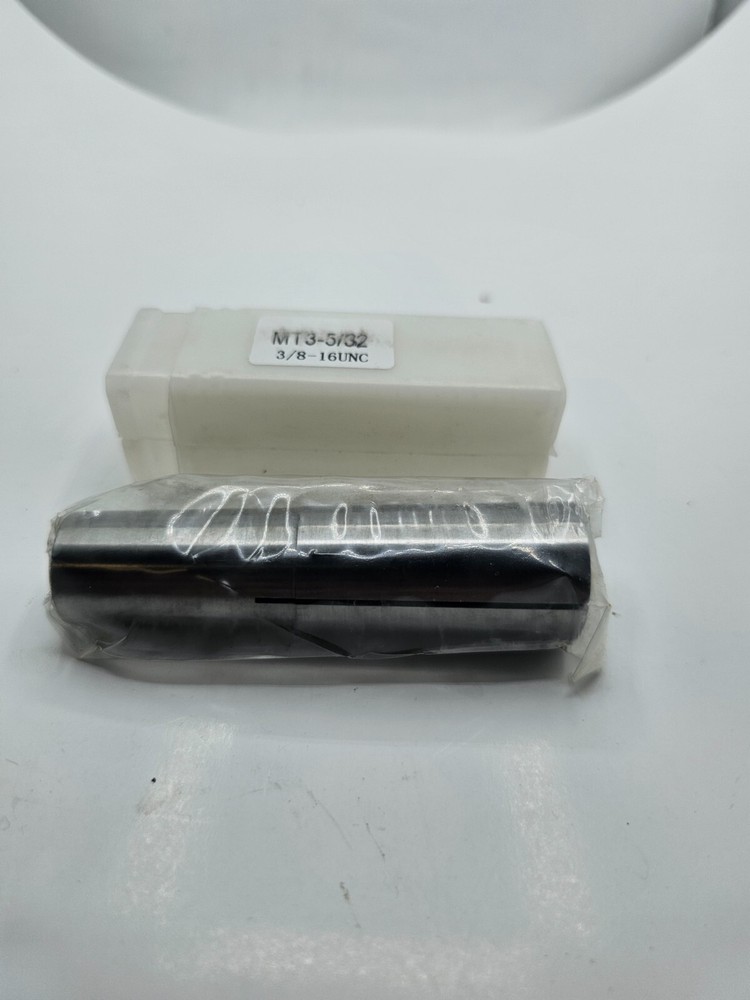 Morse Taper Collet MT3-5/32" 3/8"-16UNC Chuck Chrome