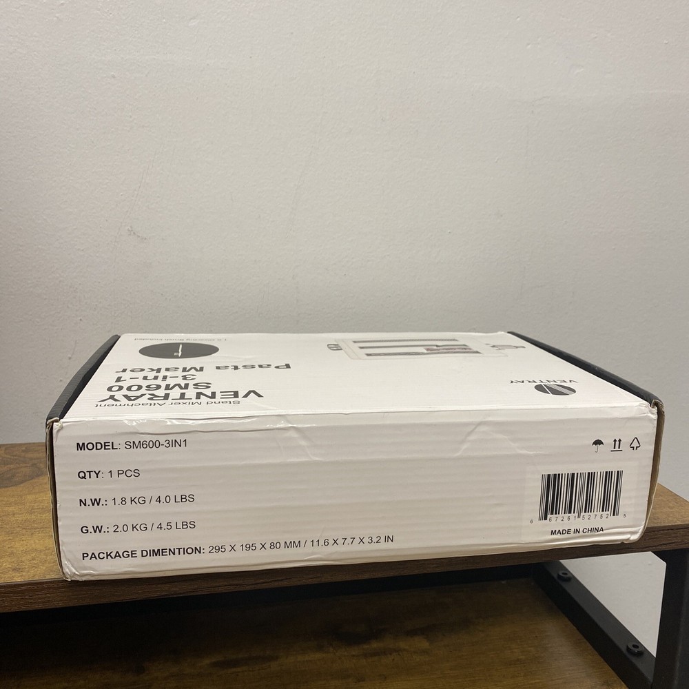 VENTRAY Pasta Maker Attachment 3 in 1 Set BW1