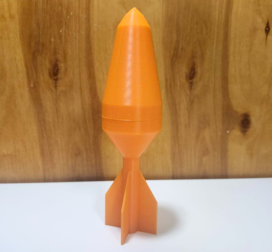 3D Printed Finned Potato Cannon Projectile