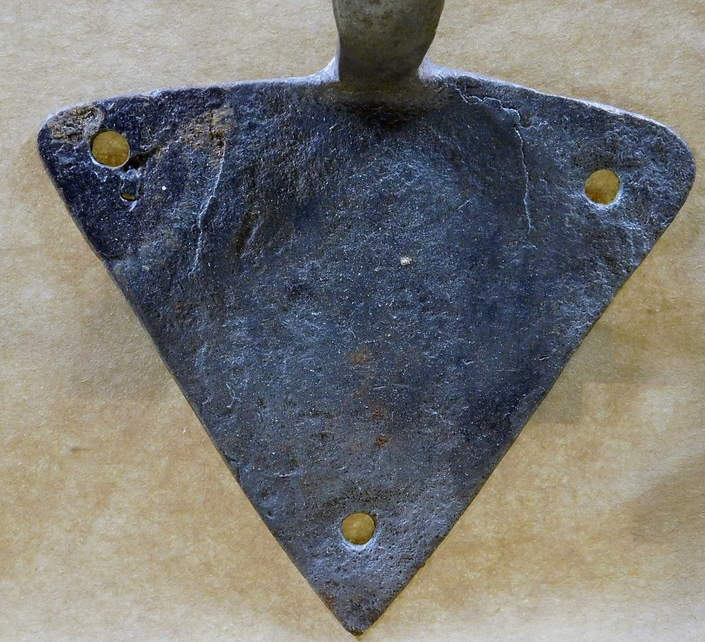 Period Wrought Iron Thumb Latch Dated 1771