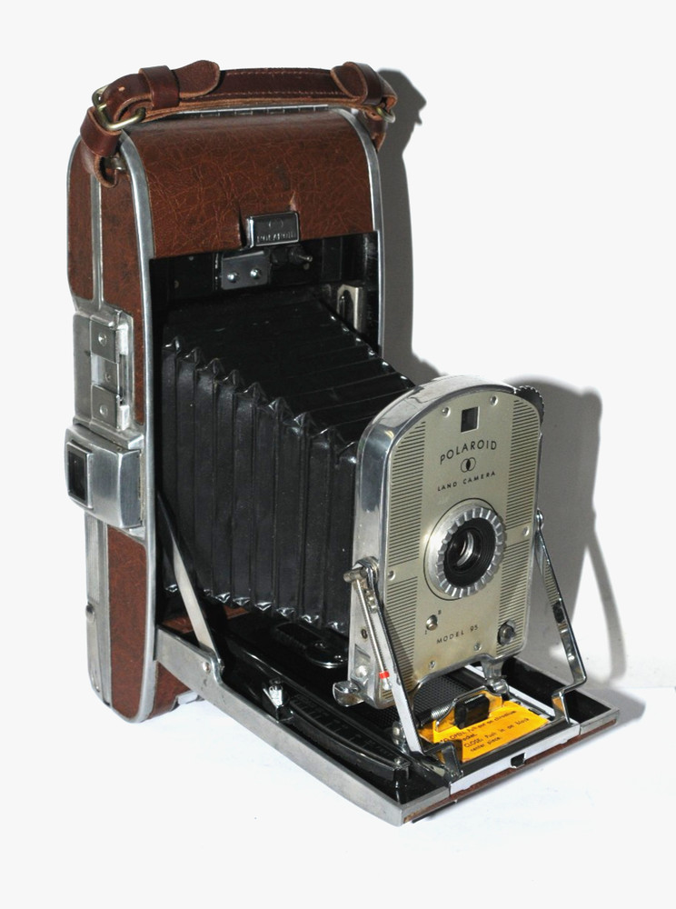 Polaroid Land Camera Model 95 Folding Bellows - Shutter Works. Camera in EX+++