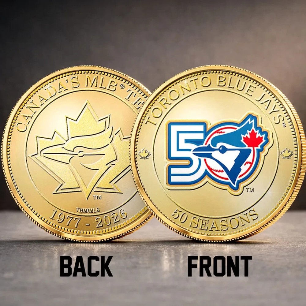Blue Jays 50 Seasons Commemorative Coin