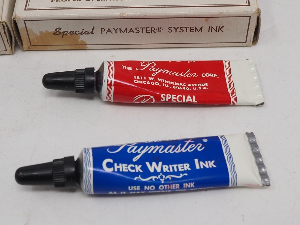 Paymaster Check Writer Ink