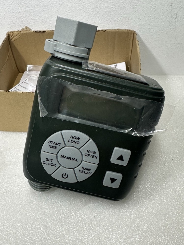 DIGITAL WATERING TIMER HOSE/FAUCET CONTROLLER SPRINKER LAWN/YARD HTM-01 NEW SEE