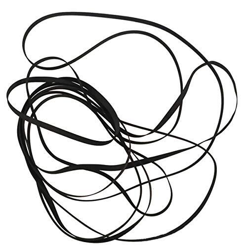 11pcs Turntable Belt Different Specifications Rubber Belt Replace Turntable