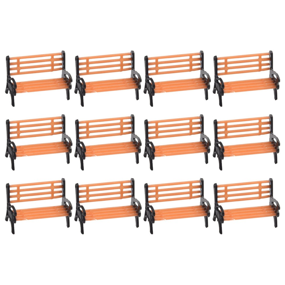 Model Train Model High Quality Model Park Bench Park Layout Settee Street
