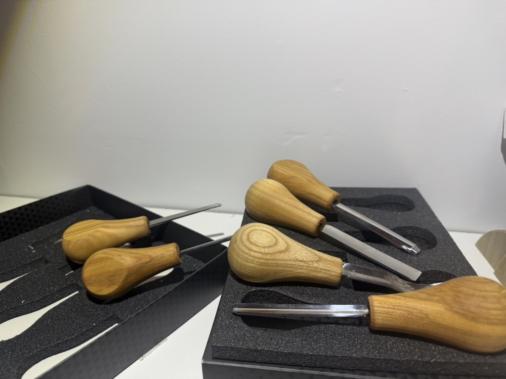 BeaverCraft Wood Carving Gouges Kit SC05 - Chisels Set with...