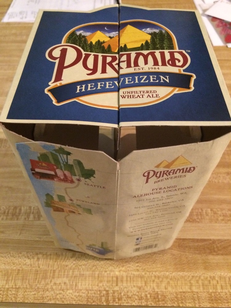 Pyramid Brewery Beer Carton