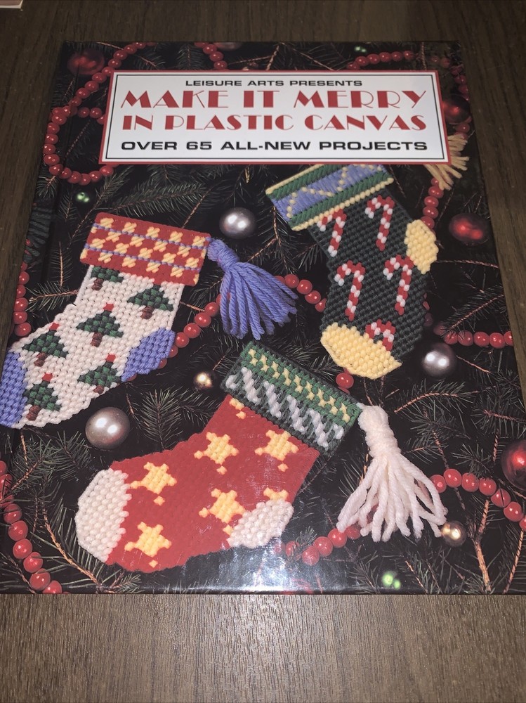 Make It Merry In Plastic Canvas Leisure Arts , 1995 Over 65 Projects
