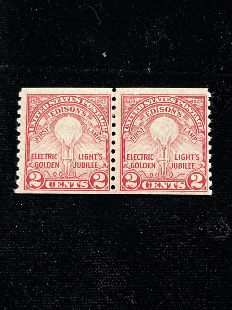 US Stamp # 656. 2 Cent. Pair. MH. Make Offers !!!! lot 2