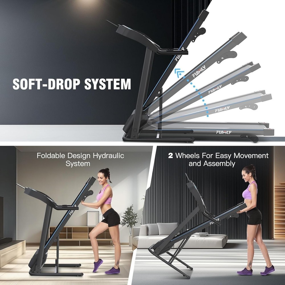 Multifunctional Treadmill Powerful Yet Quiet Performance 3.5HP Treadmill 03