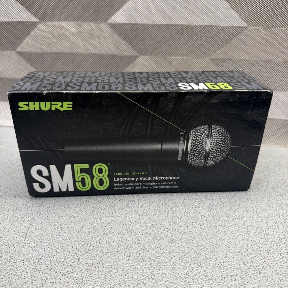 SHURE SM58LC Vocal Microphone  Vocal Microphone Dynamic