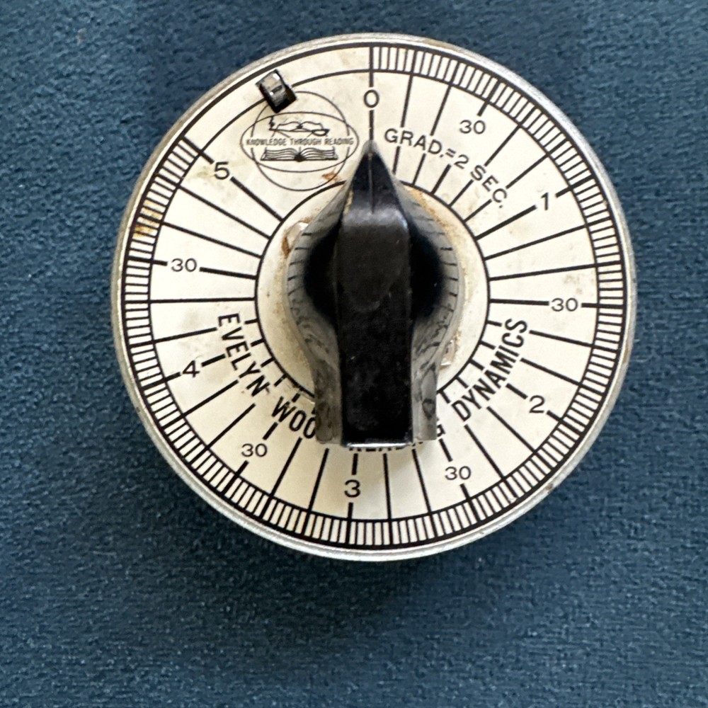 Speed Reading Timer Evelyn Wood Reading Dynamics