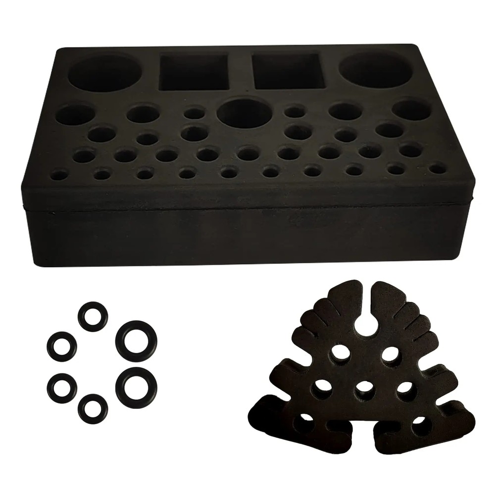 Eupheng Fly Tying Desktop Storage Rack Flying Tool Holder Fly Tying Tool Caddy