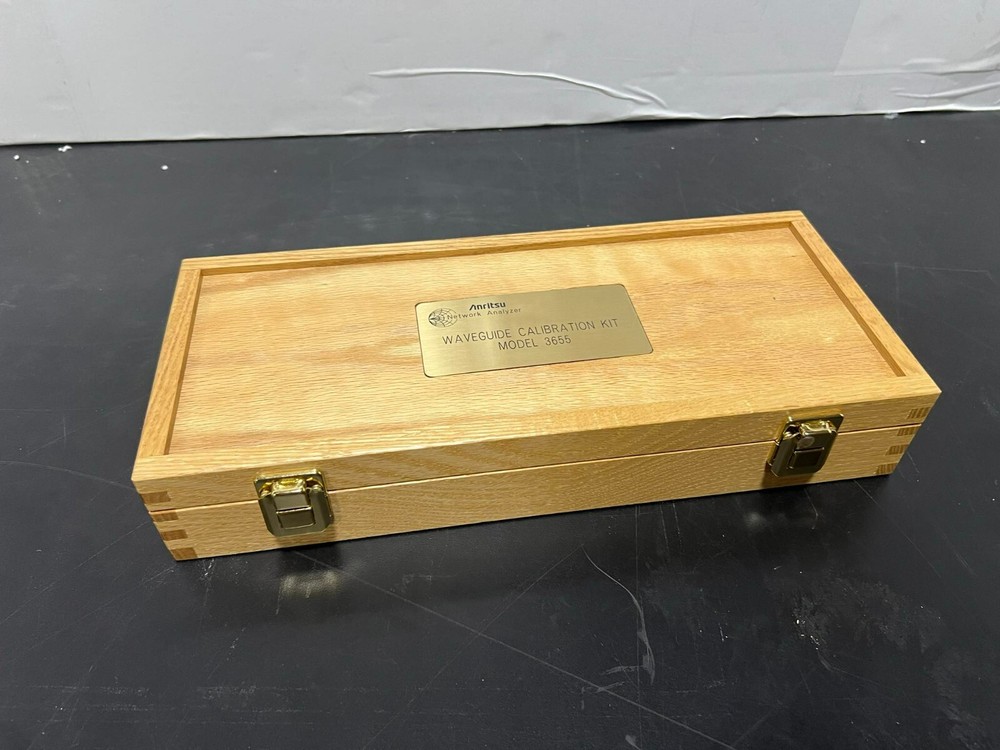 Anritsu 3655E Wave guide Calibration Kit 3655 with case for Network Analyzer