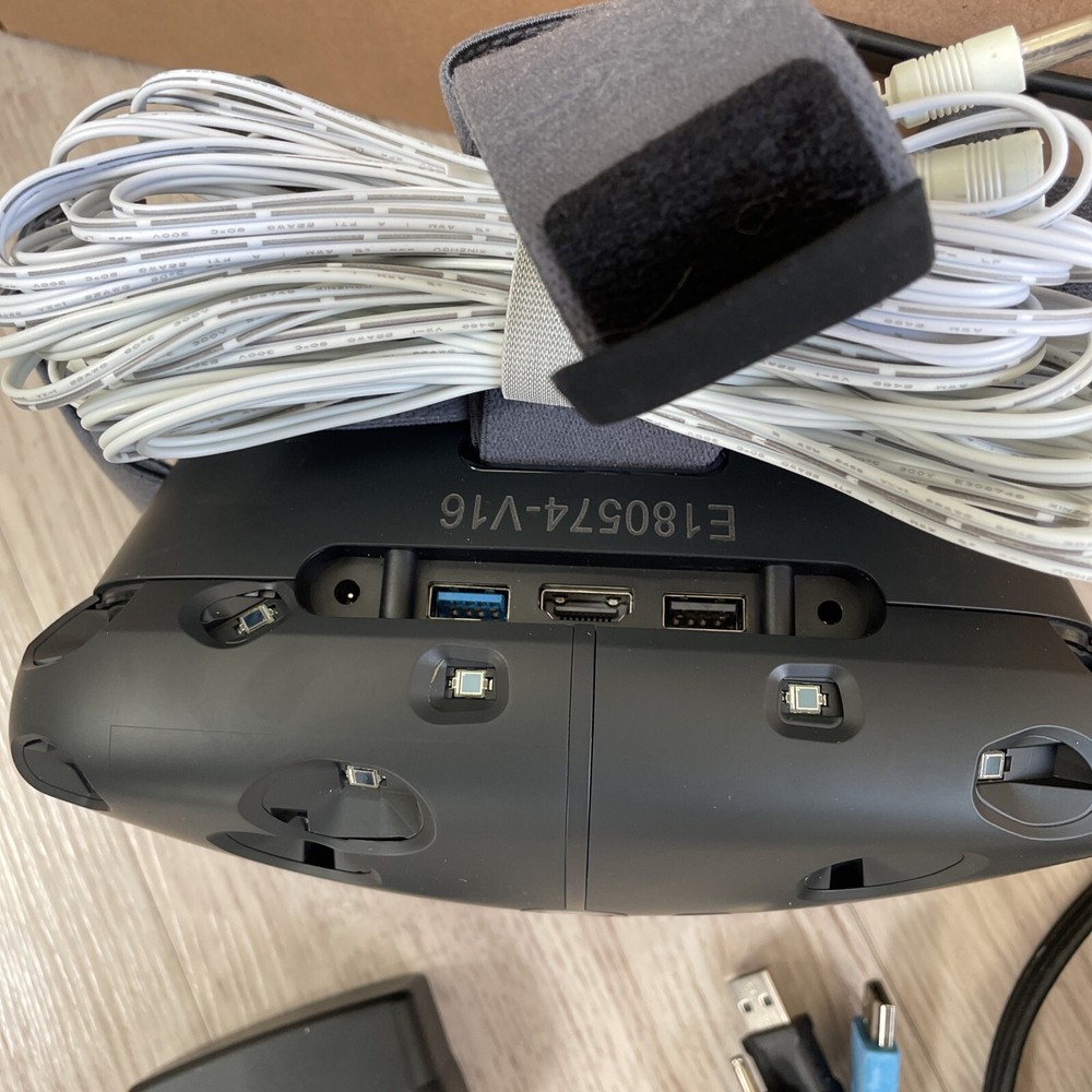 RARE VALVE HTC Vive 🔥PROTOTYPE 🔥 Developer VR Headset Kit, Linkbox, and Cables