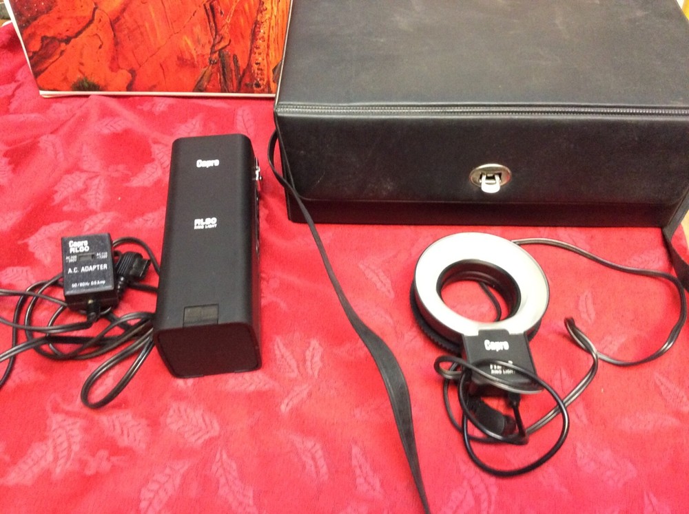 Capro RL80 Ring Light with case 120-240V - Tested