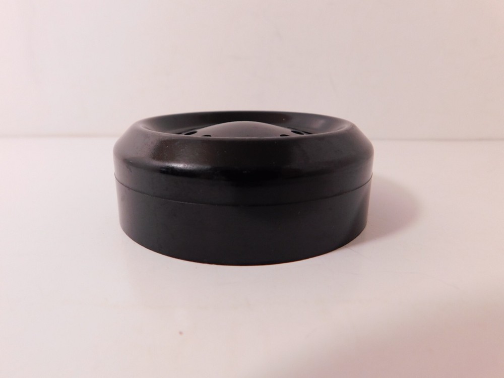 2 - Automatic Electric A/E 40 Bakelite Handset Transmitter Caps in VG Condition