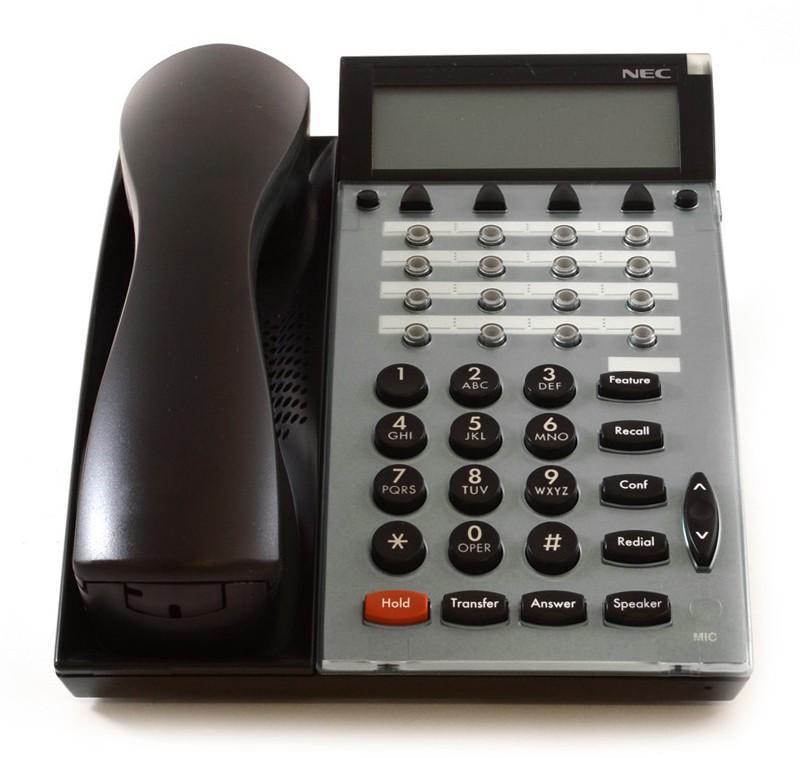 Fully Refurbished NEC DTU 16D-1 Display Phone (Black)