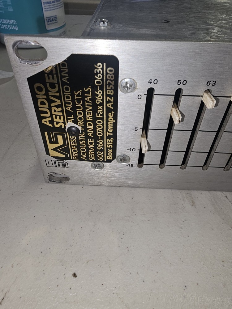 urei Model 529 room equalizer, Powers On, As-is