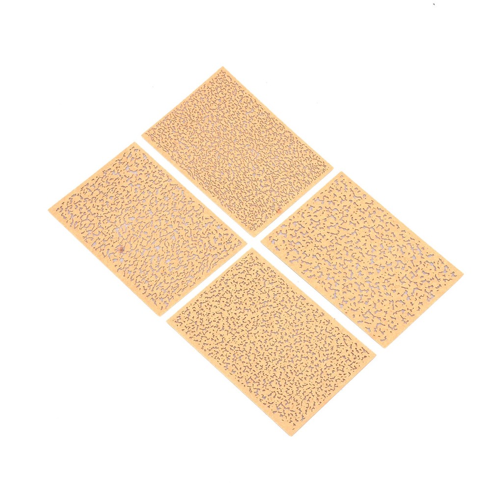 4* Spray-painted Template Paper Replacement Kraft Paper For 1/72 Model Tool