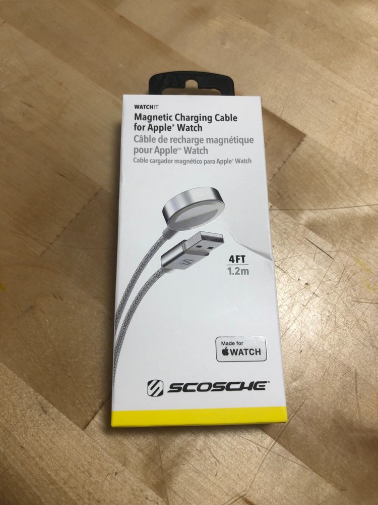 Scosche Magnetic Charging Cable for Apple Watch (AWAB4WT-SP)