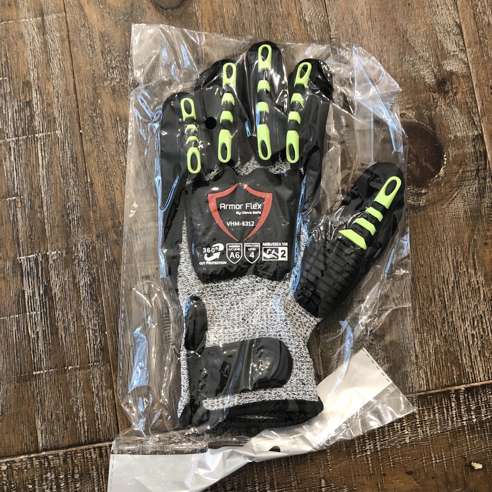 Armor Flex VHM-6312 Work Gloves 12-Pairs M