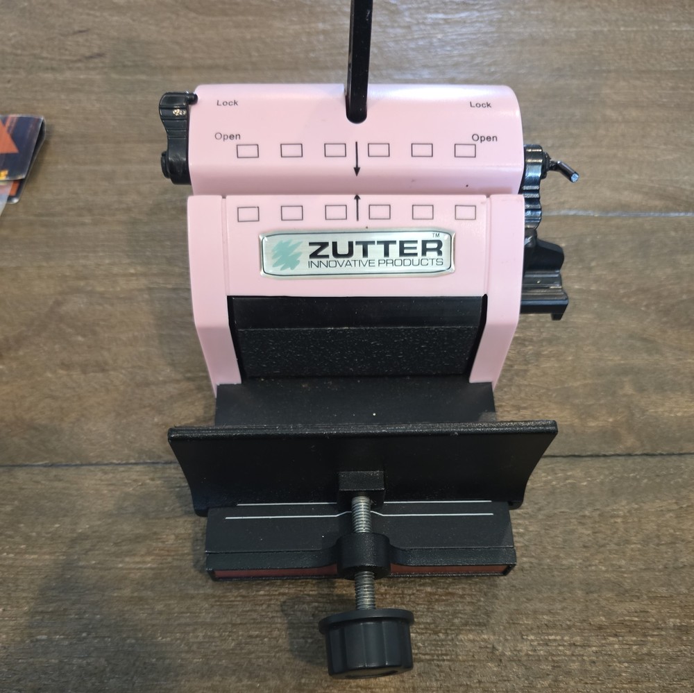 Zutter Innovative Products Pink Bind-It-All Personal Binding System Machine