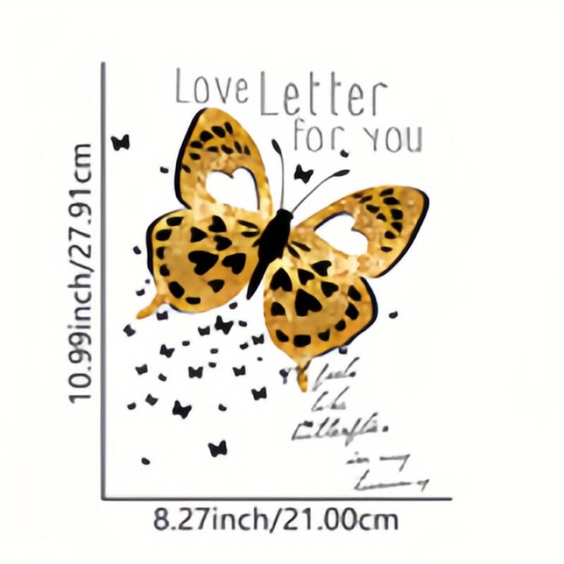 Quick Acting Compact 1PCS Random Art Pattern High-Definition Heat Transfer Paper